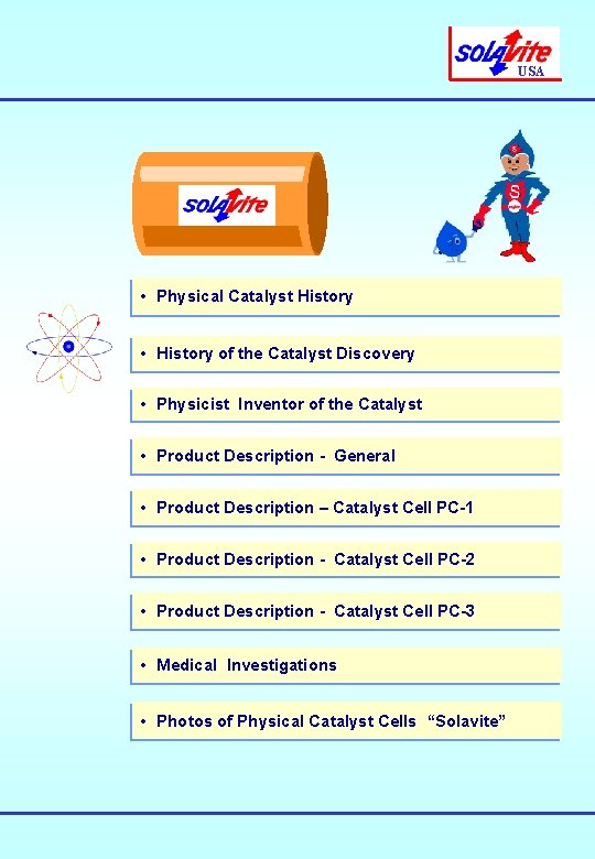 USA • Physical Catalyst History • History of the Catalyst Discovery • Physicist Inventor USA • Physical Catalyst History • History of the Catalyst Discovery • Physicist Inventor