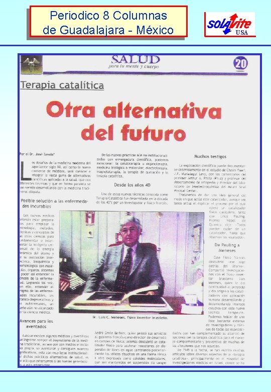 Periodico 8 Columnas de Guadalajara - México USA Periodico 8 Columnas de Guadalajara - México USA