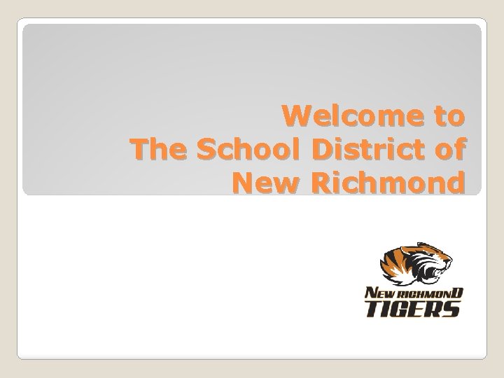 Welcome to The School District of New Richmond 