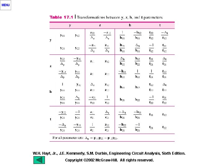 W. H. Hayt, Jr. , J. E. Kemmerly, S. M. Durbin, Engineering Circuit Analysis,