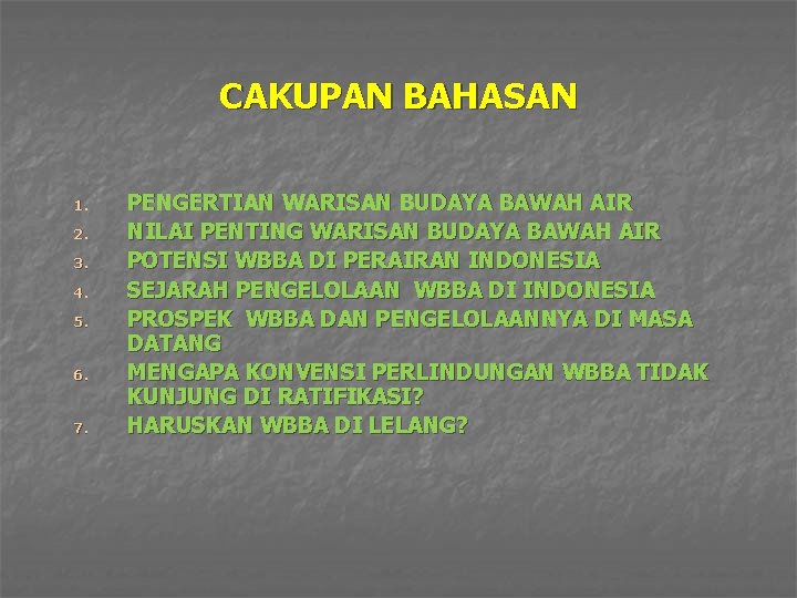 Pelestarian Budaya Warisan