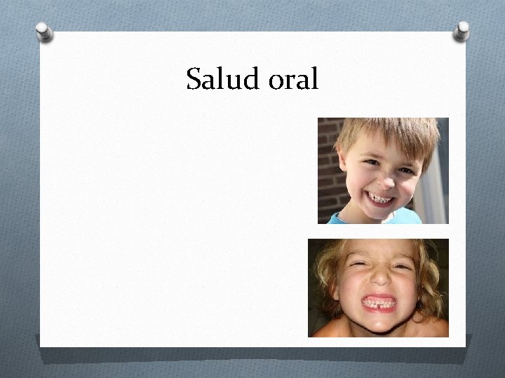Salud oral 