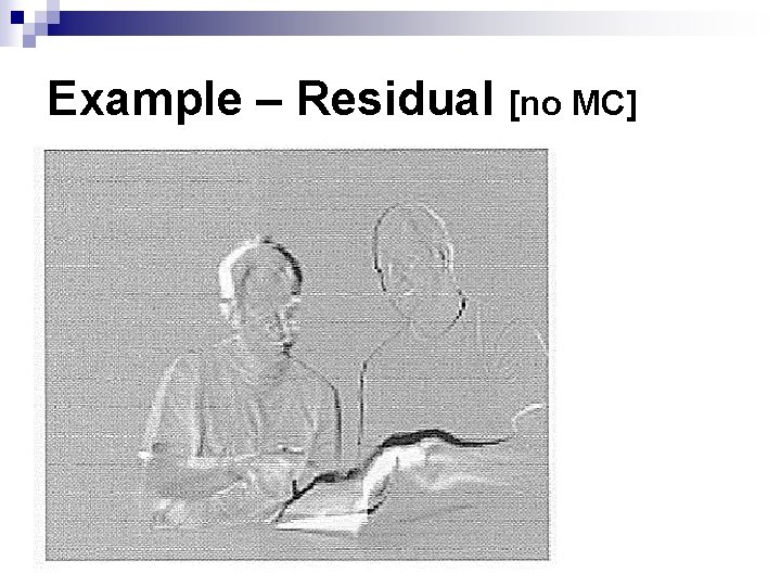 Example – Residual [no MC] 