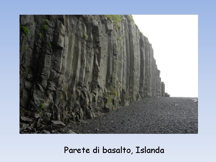 Parete di basalto, Islanda 