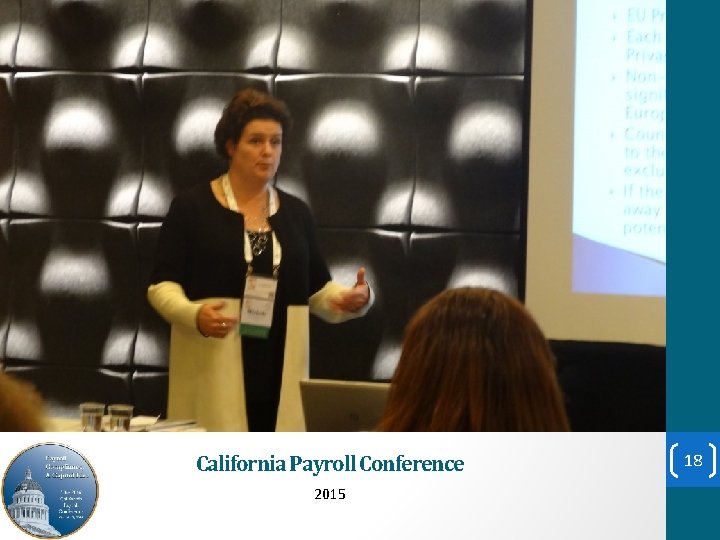California Payroll Conference 2015 18 