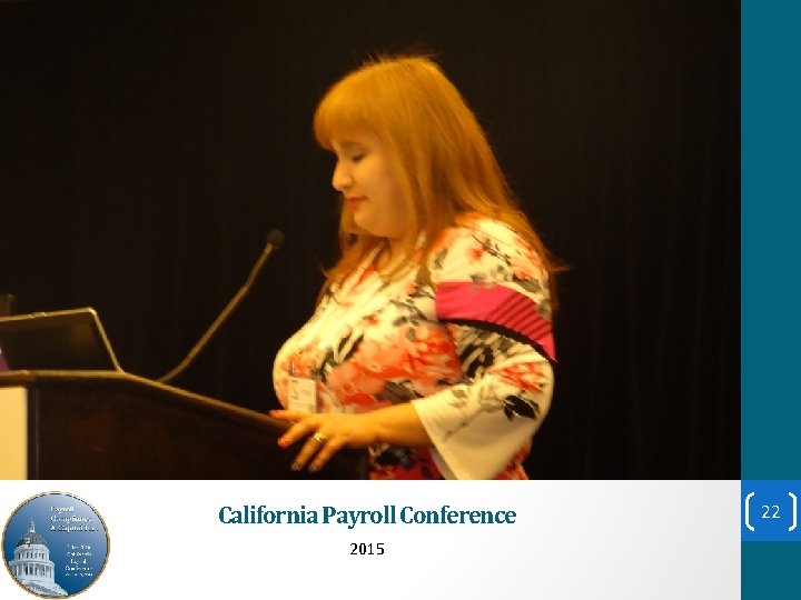 California Payroll Conference 2015 22 
