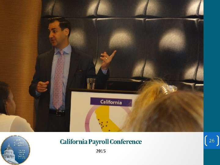 California Payroll Conference 2015 26 