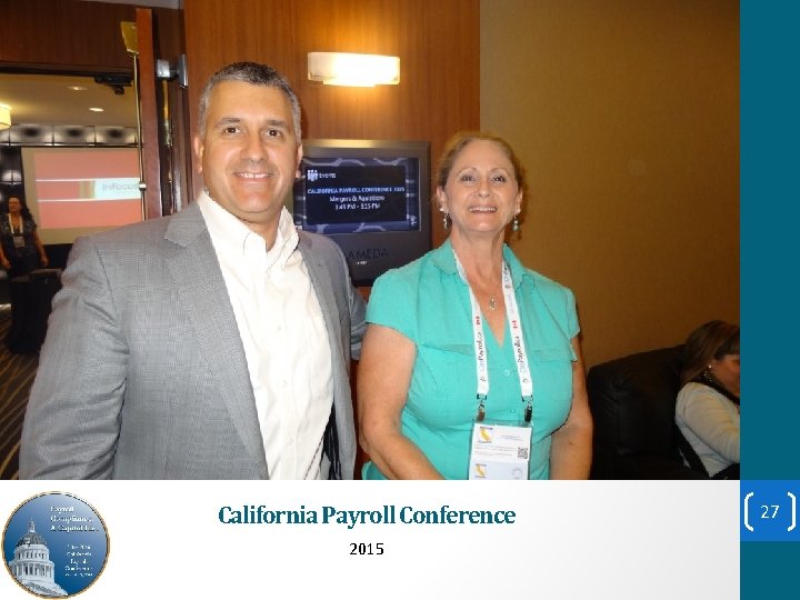 California Payroll Conference 2015 27 