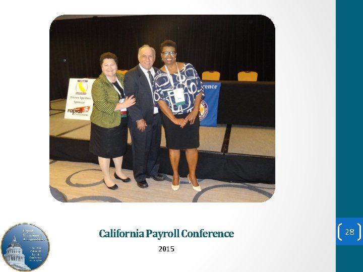 California Payroll Conference 2015 28 