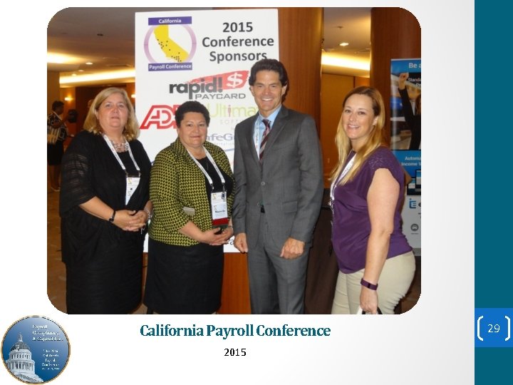 California Payroll Conference 2015 29 
