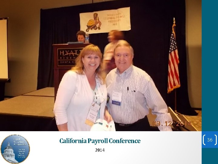 California Payroll Conference 2014 36 