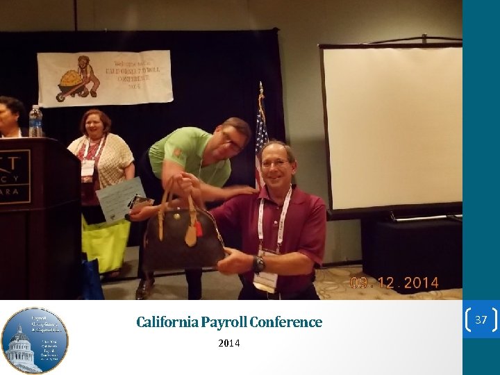 California Payroll Conference 2014 37 