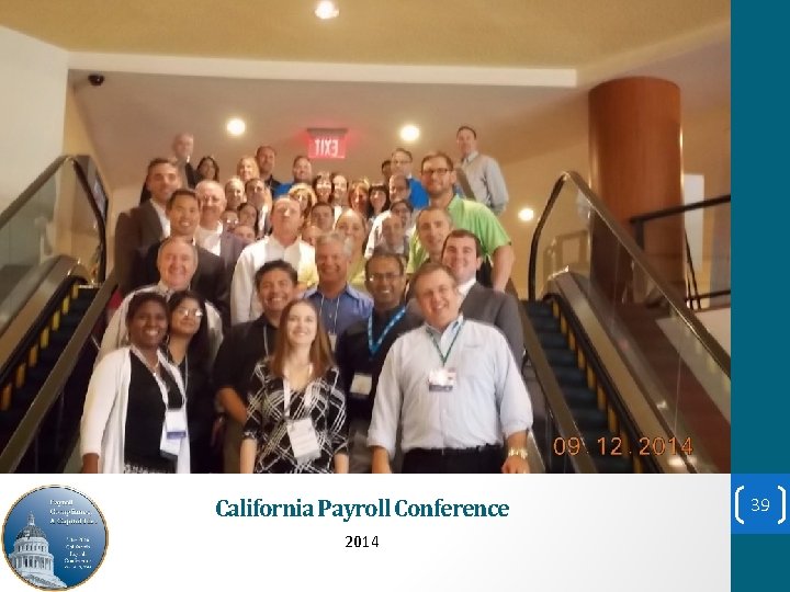 California Payroll Conference 2014 39 