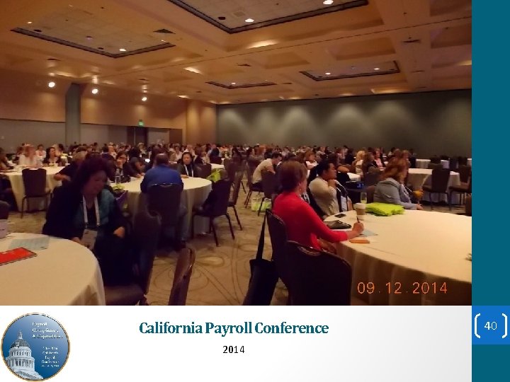 California Payroll Conference 2014 40 