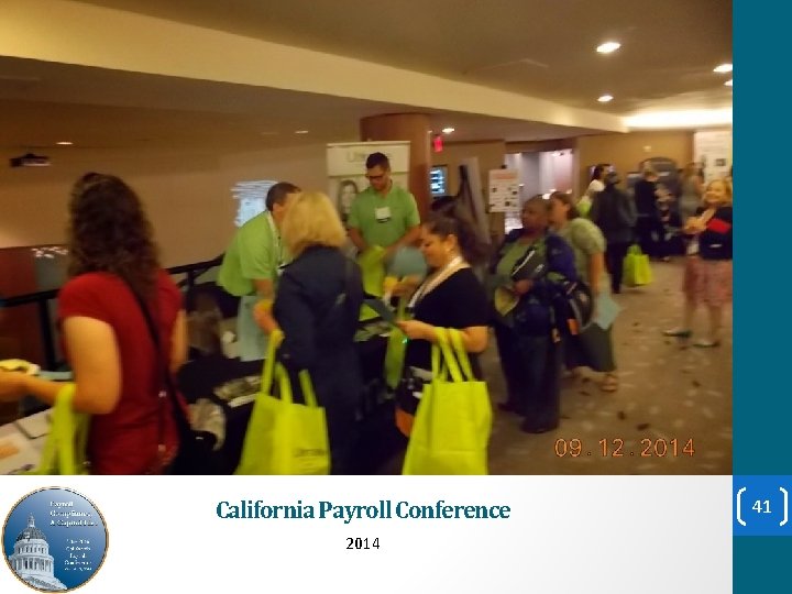 California Payroll Conference 2014 41 