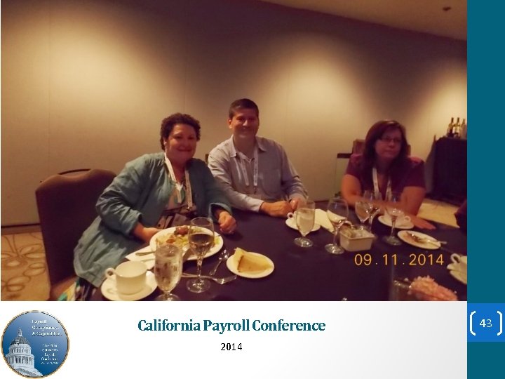 California Payroll Conference 2014 43 
