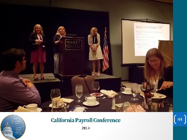 California Payroll Conference 2014 44 