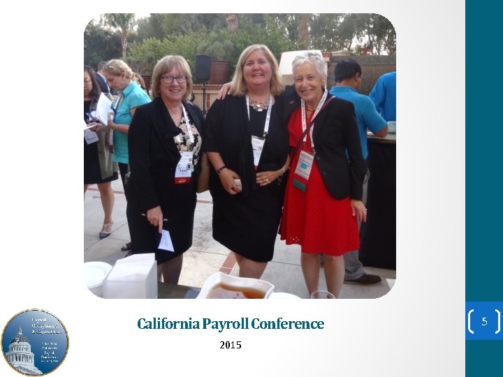 California Payroll Conference 2015 5 