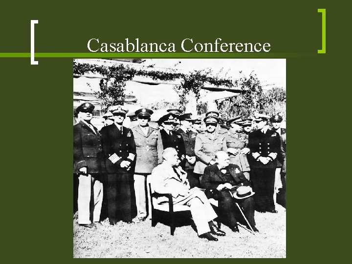 Casablanca Conference Casablanca Conference