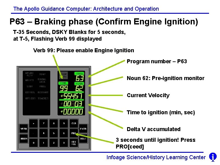 The Apollo Guidance Computer: Architecture and Operation P 63 – Braking phase (Confirm Engine
