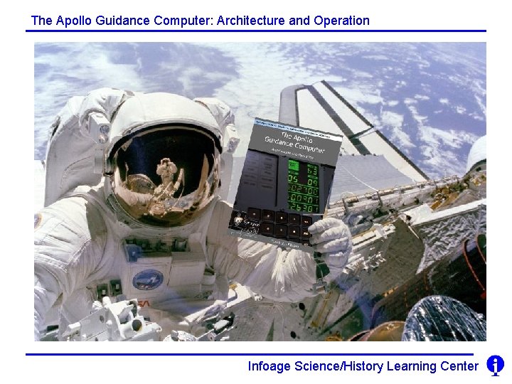 The Apollo Guidance Computer: Architecture and Operation Infoage Science/History Learning Center 