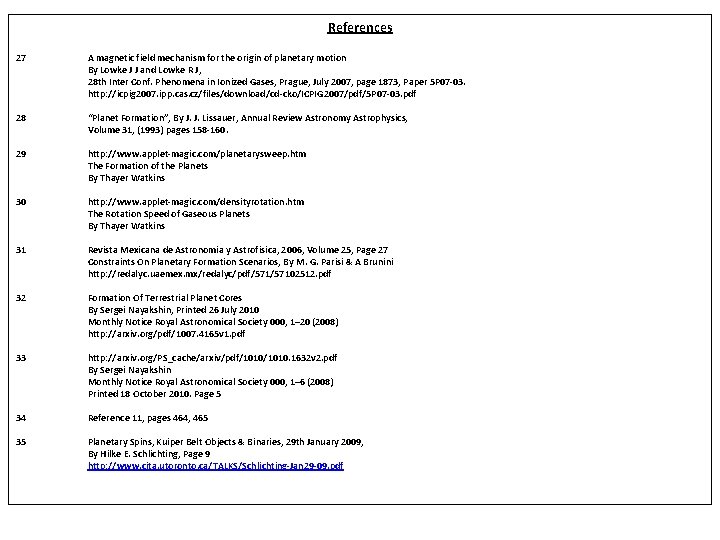 References 27 28 29 30 31 32 33 34 35 A magnetic field mechanism
