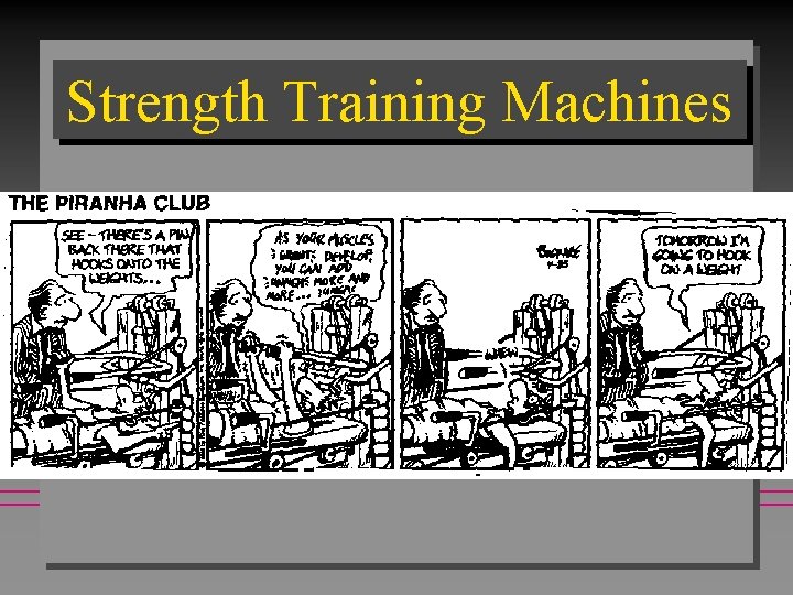 Strength Training Machines 