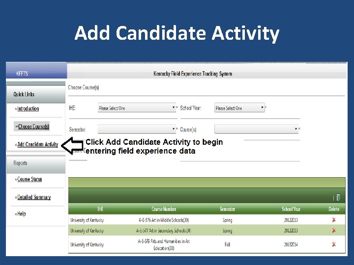 Add Candidate Activity 