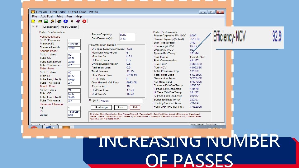 Put your calculations Here INCREASING NUMBER OF PASSES 