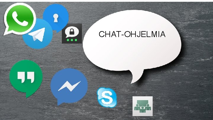 CHAT-OHJELMIA 