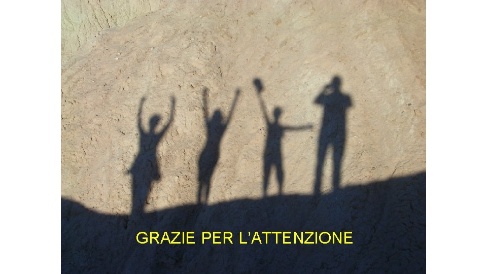 GRAZIE PER L’ATTENZIONE 