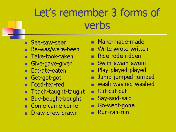 Grammar Discoveries Present Perfect Or Past Simple Mikhailova