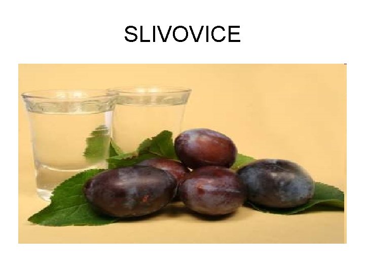 SLIVOVICE 