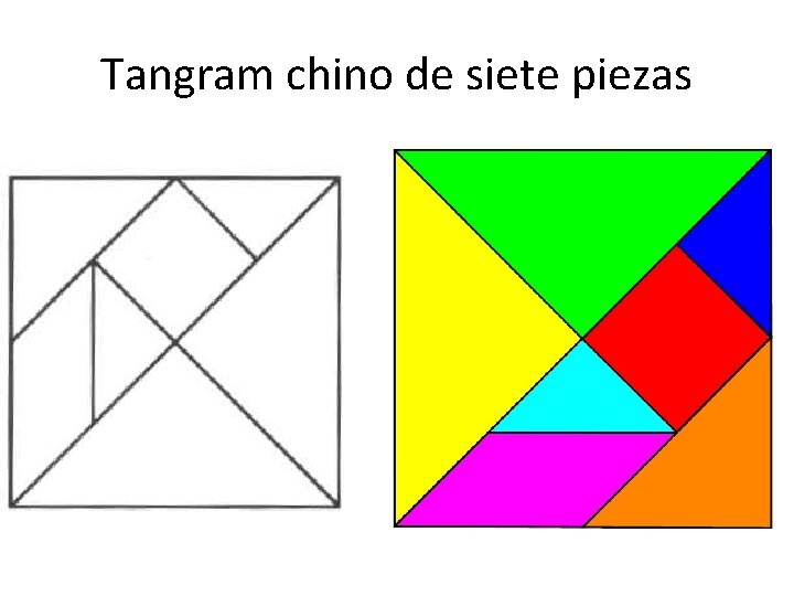 Tangram chino de siete piezas 