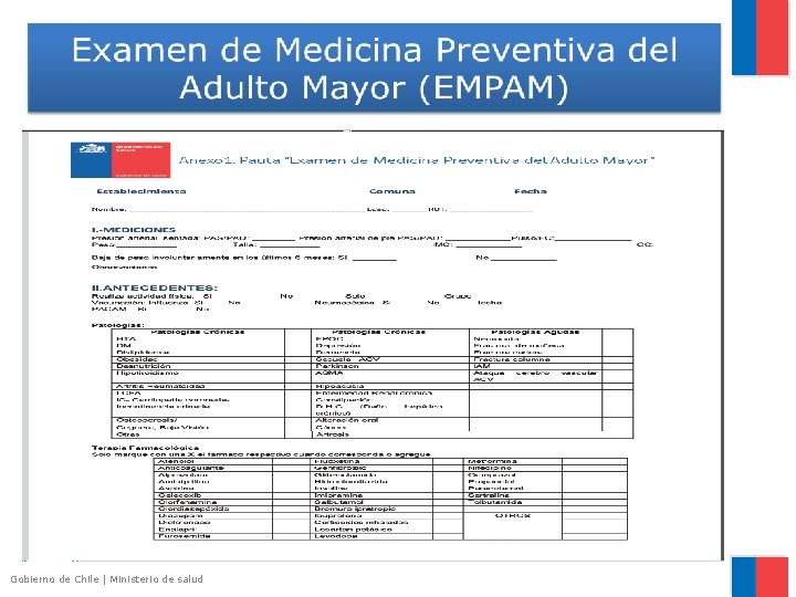Gobierno de Chile | Ministerio de salud 