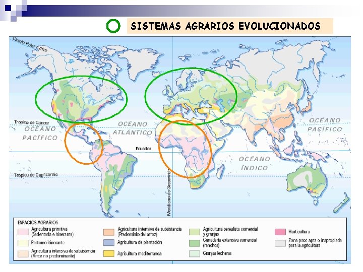 SISTEMAS AGRARIOS EVOLUCIONADOS 