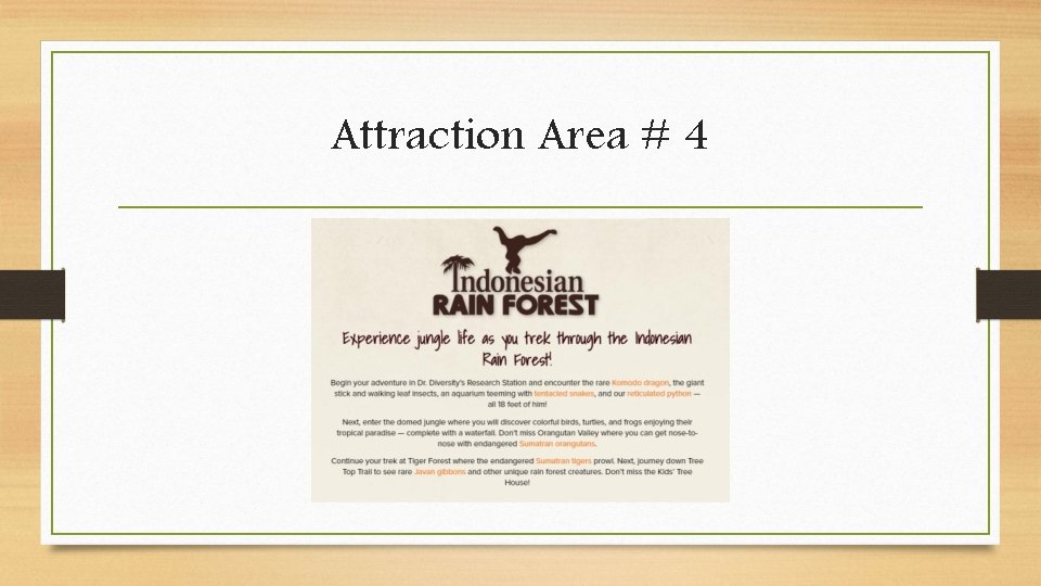 Attraction Area # 4 
