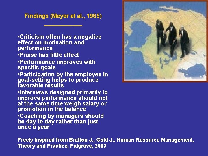 Findings (Meyer et al. , 1965) ______ • Criticism often has a negative effect Findings (Meyer et al. , 1965) ______ • Criticism often has a negative effect