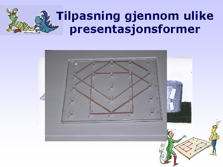 Tilpasning gjennom ulike presentasjonsformer 