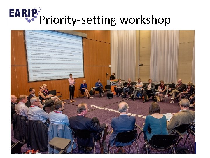Priority-setting workshop Priority-setting workshop