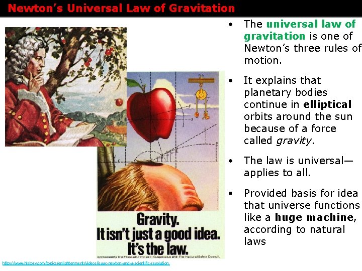 Newton’s Universal Law of Gravitation • The universal law of gravitation is one of Newton’s Universal Law of Gravitation • The universal law of gravitation is one of