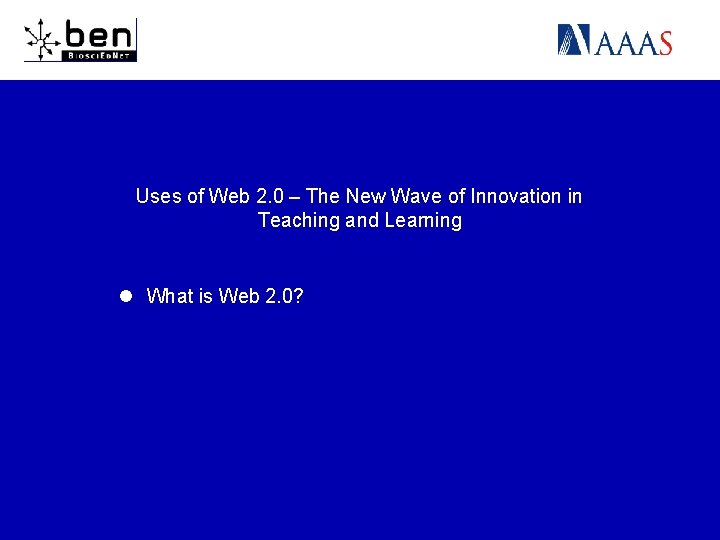 Uses of Web 2. 0 – The New Wave of Innovation in Teaching and