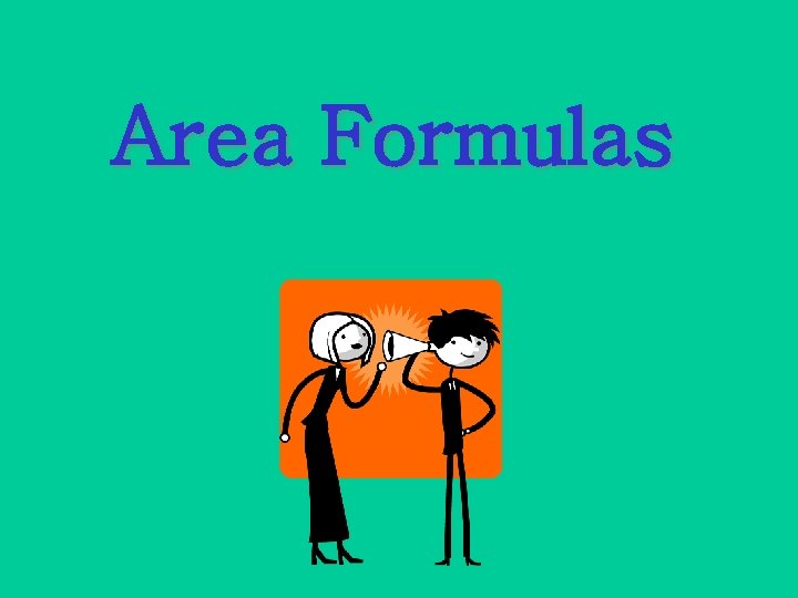 Area Formulas 