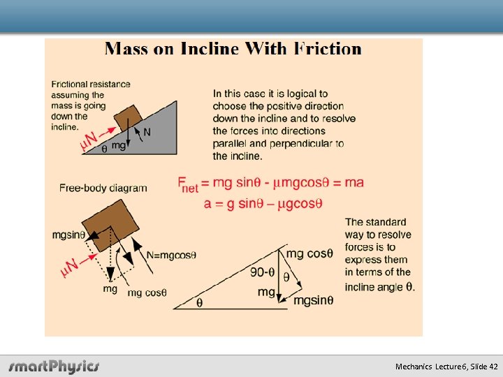 Mechanics Lecture 6, Slide 42 