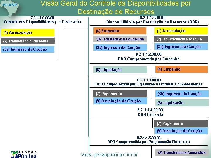 P C AS P Visão Geral do Controle da Disponibilidades por Destinação de Recursos P C AS P Visão Geral do Controle da Disponibilidades por Destinação de Recursos