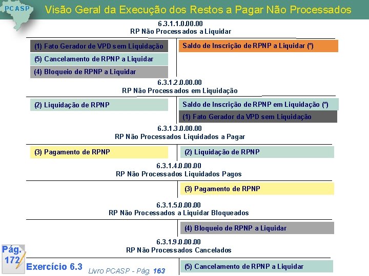 P C AS P Visão Geral da Execução dos Restos a Pagar Não Processados P C AS P Visão Geral da Execução dos Restos a Pagar Não Processados