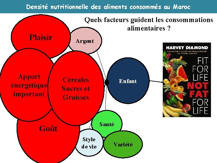 Densité nutritionnelle des aliments consommés au Maroc Quels facteurs guident les consommations alimentaires ?