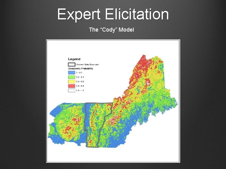 Expert Elicitation The “Cody” Model 
