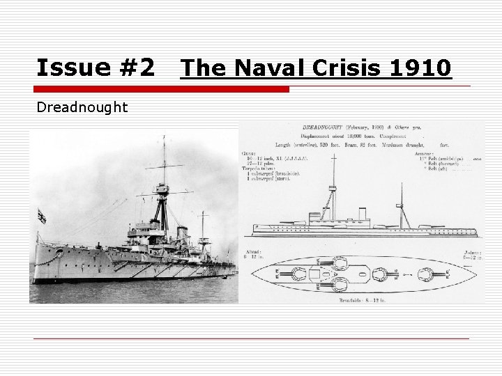 Issue #2 Dreadnought The Naval Crisis 1910 