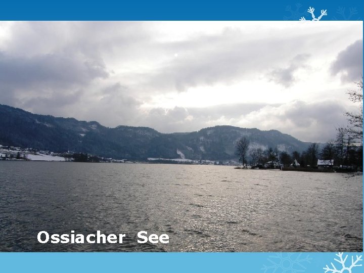 Ossiacher See 